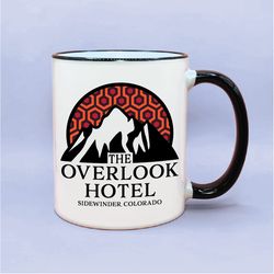 overlook hotel shining coffee mug, stephen king fan gifts, the shining fan gift idea, overlook hotel carpet design coffe