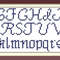 Alphabet - Cross Stitch Pattern - Antique Sampler - PDF Counted Vintage Pattern - Reproduction of 19th century (2).jpg