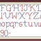 Alphabet - Cross Stitch Pattern - Antique Sampler - PDF Counted Vintage Pattern - Reproduction of 19th century (2).jpg