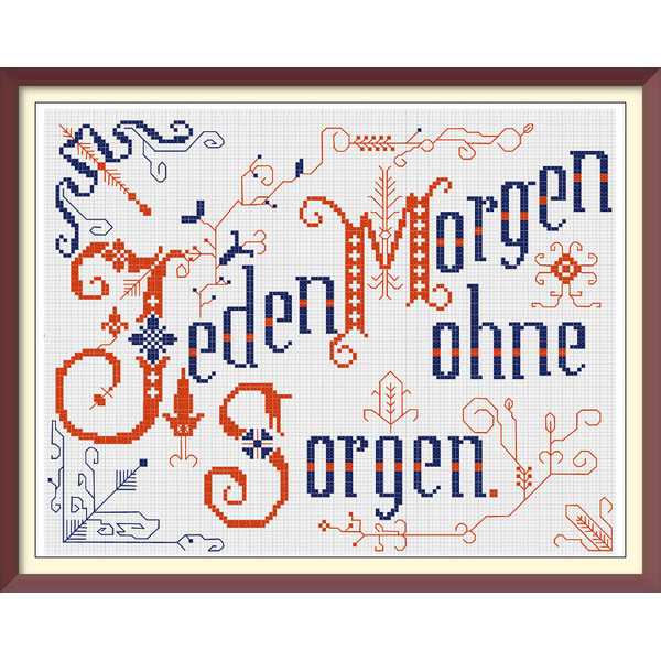 German Household Items - Cross Stitch Pattern - German Household Mottos - Antique Sampler PDF Counted Vintage Pattern (2).jpg