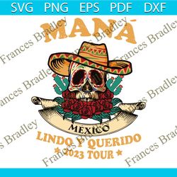 halloween mana concert mexico lindo y querido tour svg