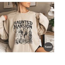 Vintage The Haunted Mansion Sweatshirt and Hoodie, Haunted Mansion 1969, Haunted Mansion Shirt, Halloween Matching, Hall