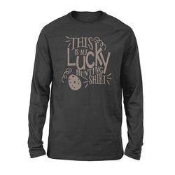easter outfit shirt egg hunting easter this is my lucky hunting long sleeve nqs163