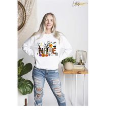 personalized halloween sweatshirt, halloween name sweat, custom name sweatshirt, custom halloween name gift, halloween g