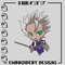 Toshiro Hitsugaya chibi embroidery design