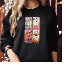 sweatshirt (2014) howdy halloween thanksgiving happy halloween vibes spooky season ghost witch bat vampire boo skeleton