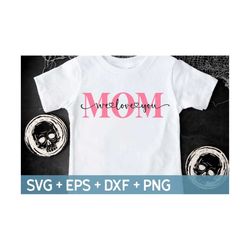 mom we love you svg, world's best mom svg, birthday gift for mom,mom tile svg, mothers day svg, svg for making cricut fi