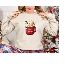 meowy christmas, christmas cat shirt, christmas shirt, christmas gift, christmas cat lover shirt, christmas cat sweatshi