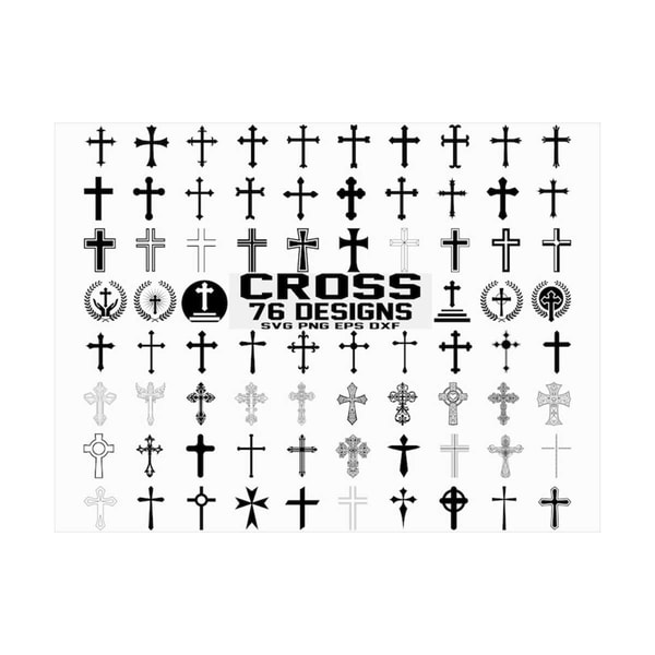 Icon File Cross Cross svg file/ Cross clipart/ Crosses svg file/ Halloween s | Inspire ...