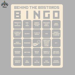 Bingo Sublimation PNG Download