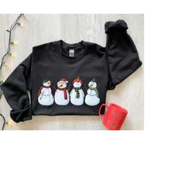 snowman sweatshirt, christmas shirt, winter is coming shirt, winter and coffee shirt, snowman shirt, christmas gift, chr