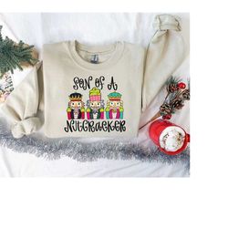 Nutcracker Sweatshirt, Christmas Shirt, Christmas Gift, Christmas Sweater, New Year Sweatshirt, Xmas Shirt, Christmas Lo
