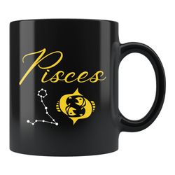 Pisces Zodiac Gift, Pisces Zodiac Mug, Pisces Mug