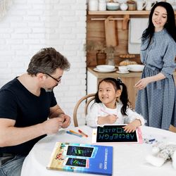 kids colorful lcd drawing tablet