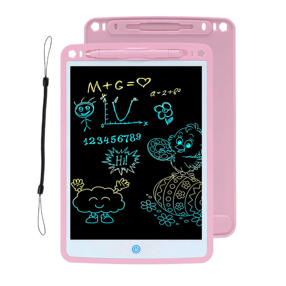 Kids Colorful LCD Drawing Tablet Pink