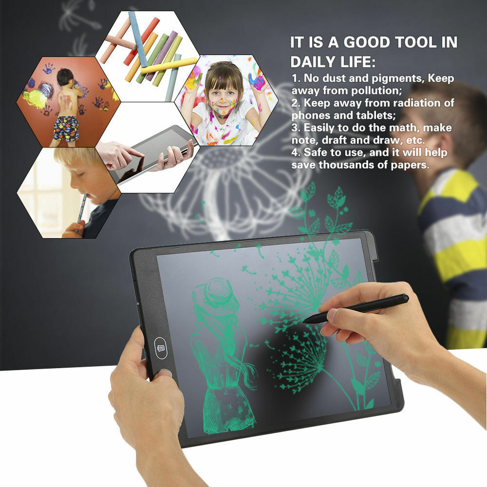 12" LCD Drawing & Writing Tablet 2