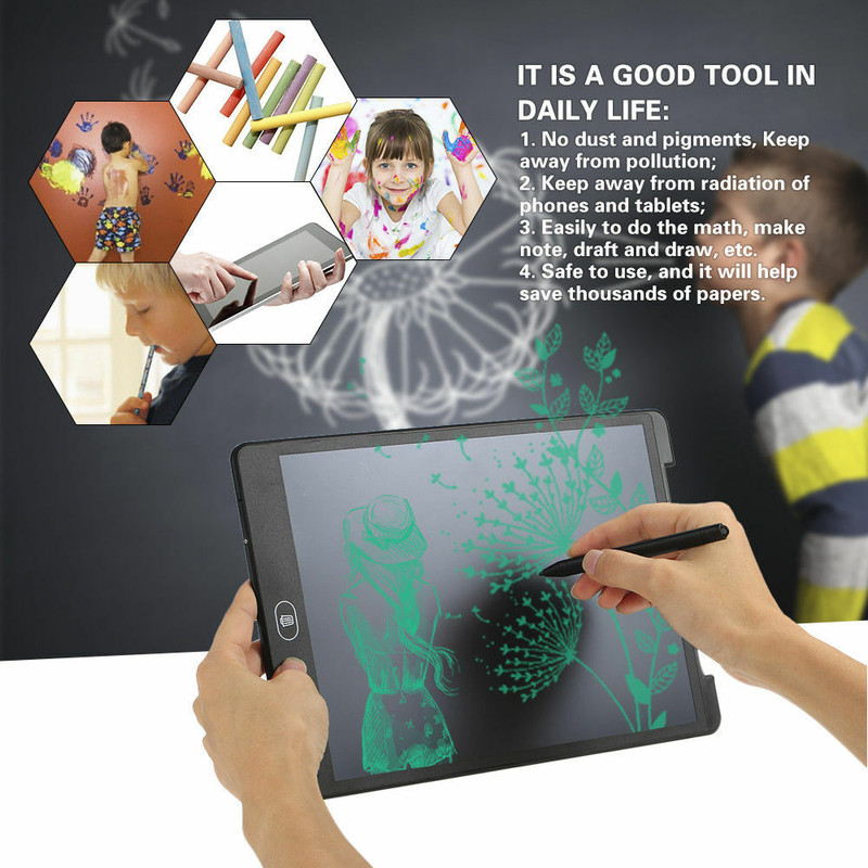 12" LCD Drawing & Writing Tablet 2