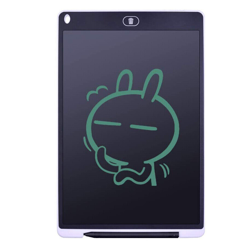 12" LCD Drawing & Writing Tablet White
