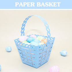 Easter basket svg | Egg holder svg | Basket template
