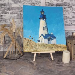 Original oil painting Lighthouse