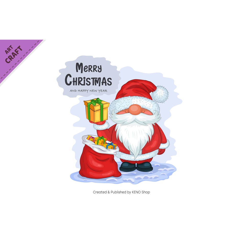 Santa Claus with a gifts_preview_2.jpg