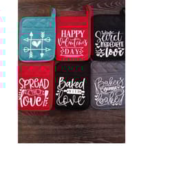 valentine's day potholder! valentine's day gift! valentine gift! valentine potholder! valentine's day gift! bridal showe