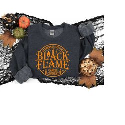 vintage sanderson sister, vintage black flame, halloween gift for women, halloween party tee, sanderson sister black fla