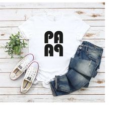 Papa Shirt, Papa Gift, Father's Day Shirt, Papa T-Shirt, Gift for Papa, Pregnancy Reveal, Father's Day Gift, Custom Papa