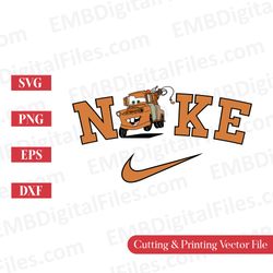 cars character tow mater svg for cricut