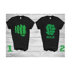 hulk fist shirt - the incredible hulk shirt - hulk inspired t-shirt - hulk shirt - adult unisex shirt- disney world shir