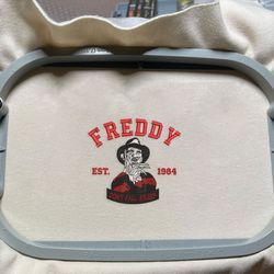 dream killer 1984 embroidery design, horror movie killers embroidery design, scream movie halloween embroidery machine file