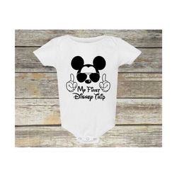 my first disney trip | baby bodysuit | disney outfits | disneyland | disney world