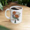 Retro Style Halloween Skeleton and Flowers Mug Halloween Cup Spooky Mug Dead Inside Coffee Cup Halloween Gift - 6.jpg