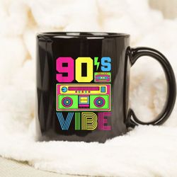 90s vibe 1990 style mug, gift mug