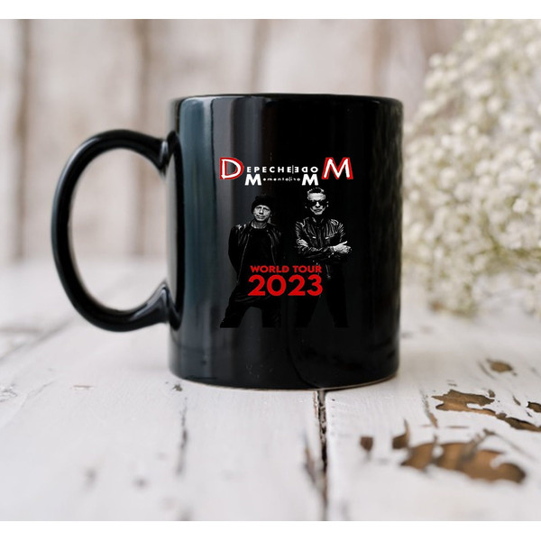 2023 Depeche Mode Memento Mori Mug Depeche, Tour 2023 Gift For Fans, Music Mug - 2.jpg