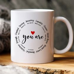 Cabtnca Christian Gifts for Women, You Are Amazing
