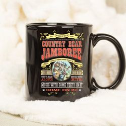 country bear jamboree vintage mug, gift mug