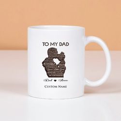 Fathers Day Mug, Fathers Day Gifts Ideas Mug