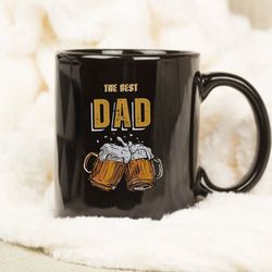 Fathers Day The Best Dad Mug, Beer Mug for Fathers Day