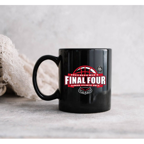 Florida Atlantic Owls 2023 Mug, Florida Atlantic Owls Final Four 2023 March Madness - 2.jpg