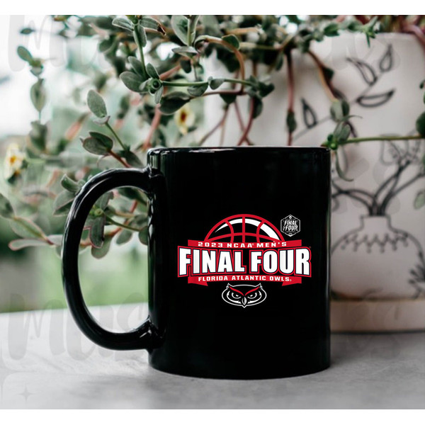 Florida Atlantic Owls 2023 Mug, Florida Atlantic Owls Final Four 2023 March Madness - 3.jpg