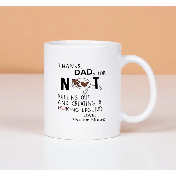 Funny Coffee Mug Gifts For Dad, Father's Day Mug, Gift Dad, Gifts From Grandson - 1.jpg