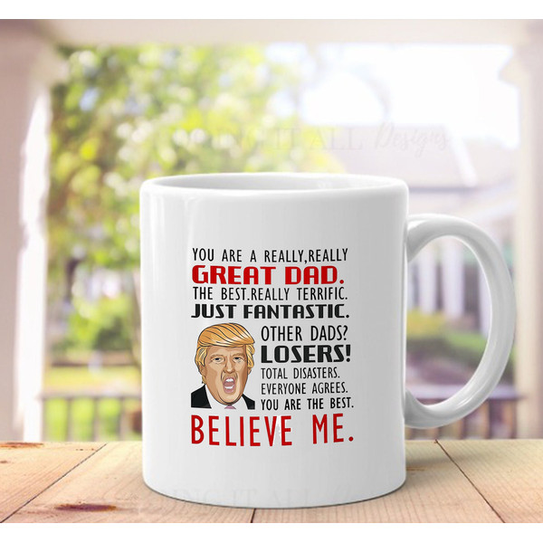 Funny Donald Trump Great Dad Coffee Mug, Coffee Mug - 2.jpg