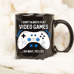 Funny Gamer Shirt for Teens Boys Video Gaming Mug, Gift Mug