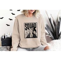 Halloween Squad Sweatshirt, Sanderson Sisters Squad Sweatshirt, The Sanderson Sisters Shirt, Woman Shirt For Halloween,