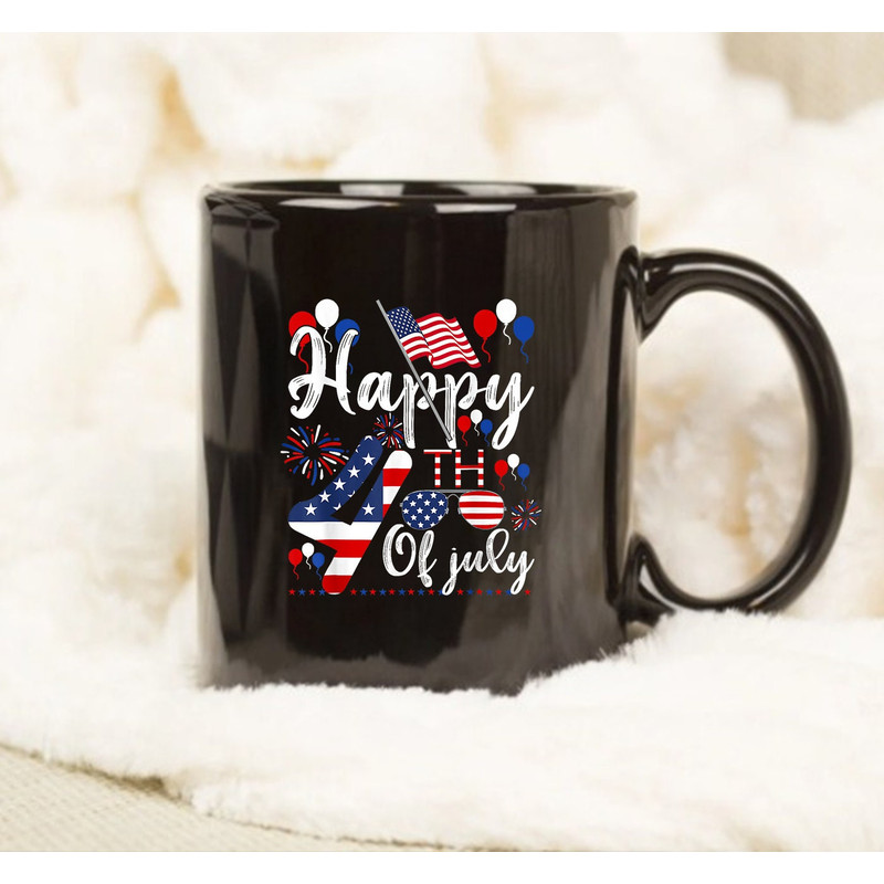 Happy Fourth Of July Patriotic American US Flag 4th Of July Mug, Anniversary Mug, Gift Mug - 1.jpg