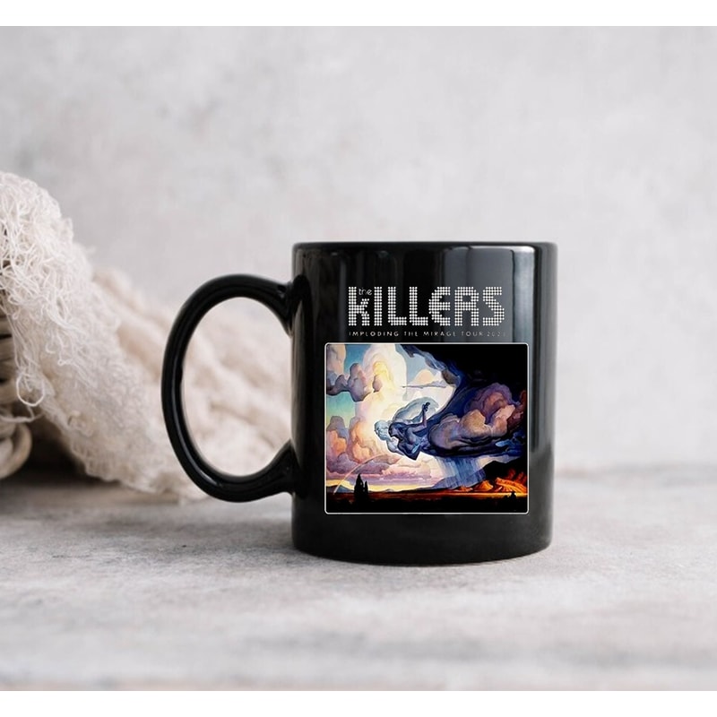 Killers 2023 Imploding The Mirage Concert Coffee Mug, The Killers Mug, The Killer Band Mug, Rock Band Mug, Gift For Fans, Music Lover Gift - 2.jpg