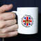 King Charles III Coronation 2023 Coronation Emblem King Charles Mug Memorabilia Coronation May 6th, 2023, Ceramic Mug - 3.jpg