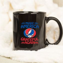 make america grateful again mug, anniversary mug