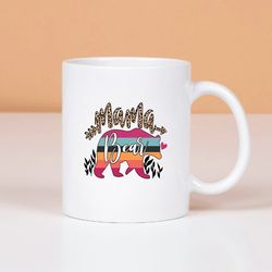 mama bear mug, mum mug